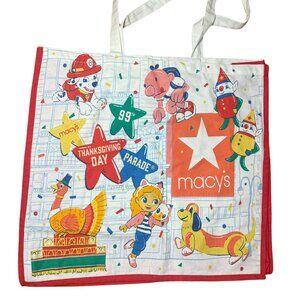 Macy’s Thanksgiving Day Parade Canvas Tote Bag Herald Square Exclusive NYC